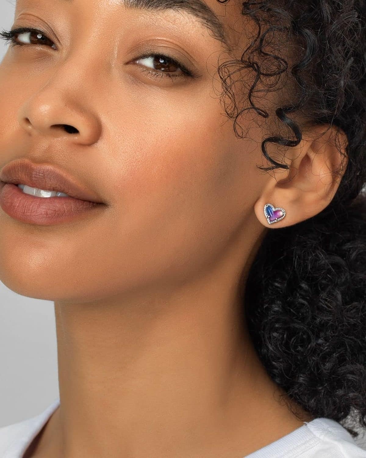 image:imageKendra Scott Ari Heart Stud Earrings for Women Fashion JewelryGOLD NEON PINK
