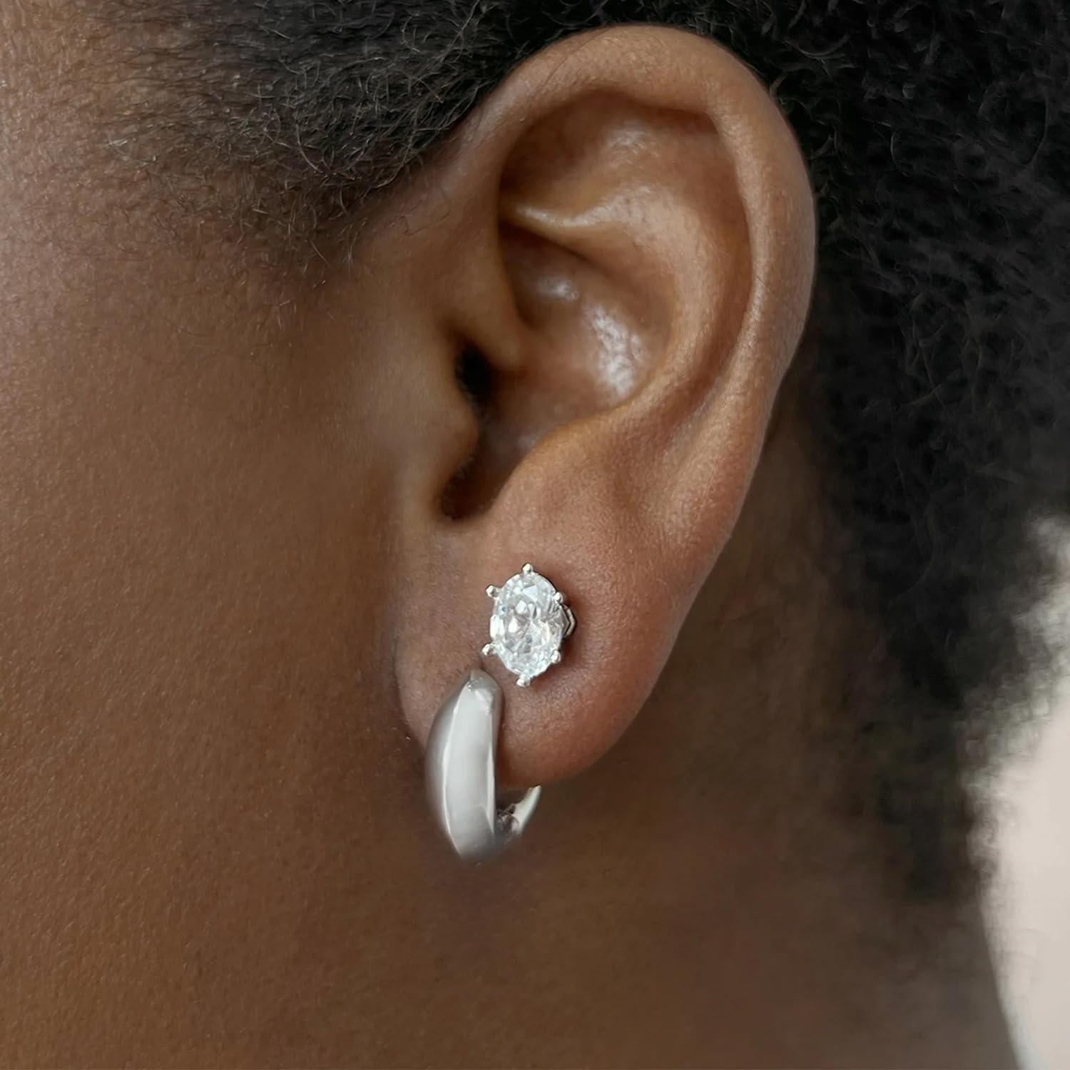 image:imageKendra Scott Cailin Crystal Stud Earrings in White Crystal Fashion Jewelry for WomenRHODIUM WHITE CUBIC ZIRCONIA