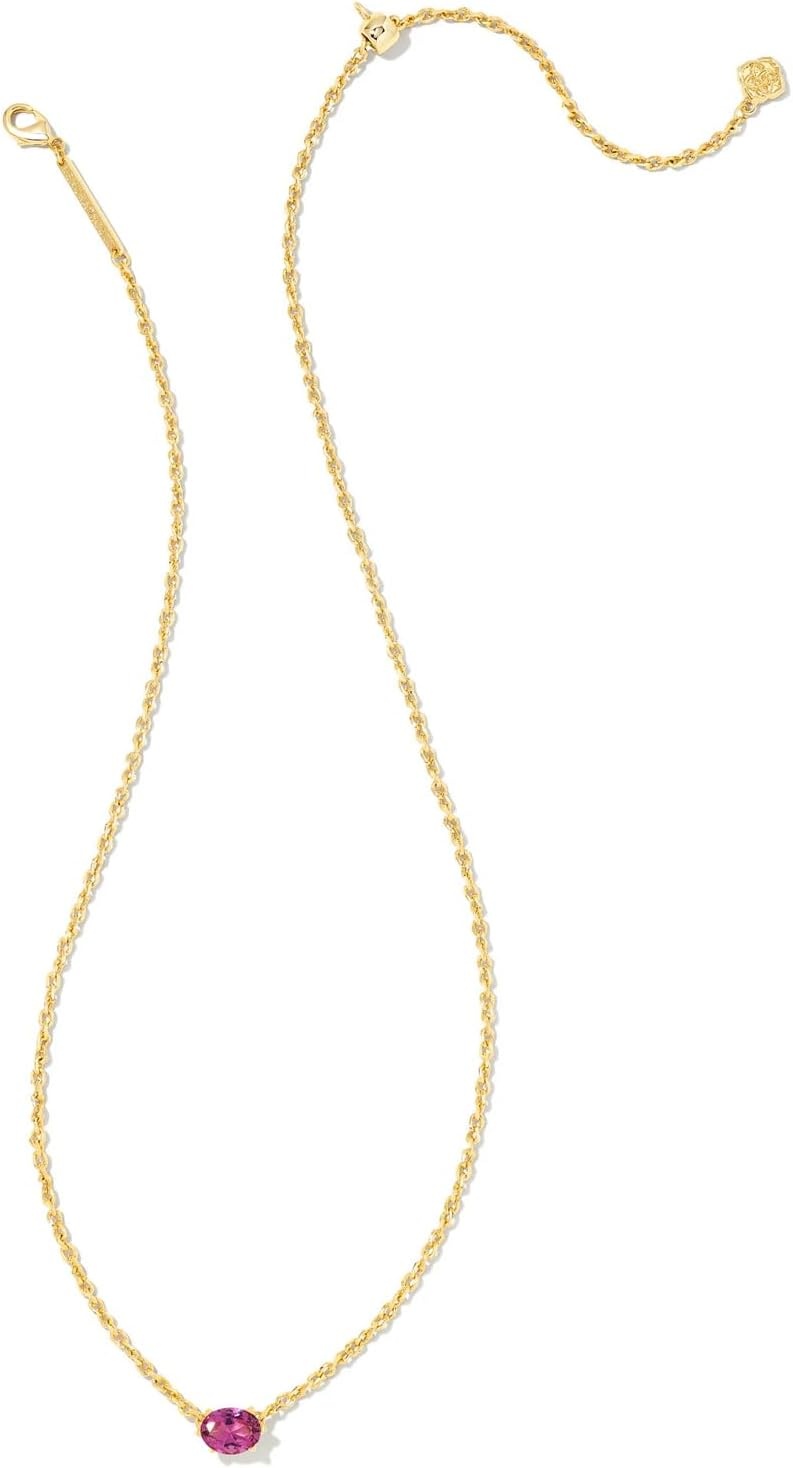 image:imageKendra Scott Cailin Pendant Necklace Fashion Jewelry for WomenGOLD PURPLE CRYSTAL