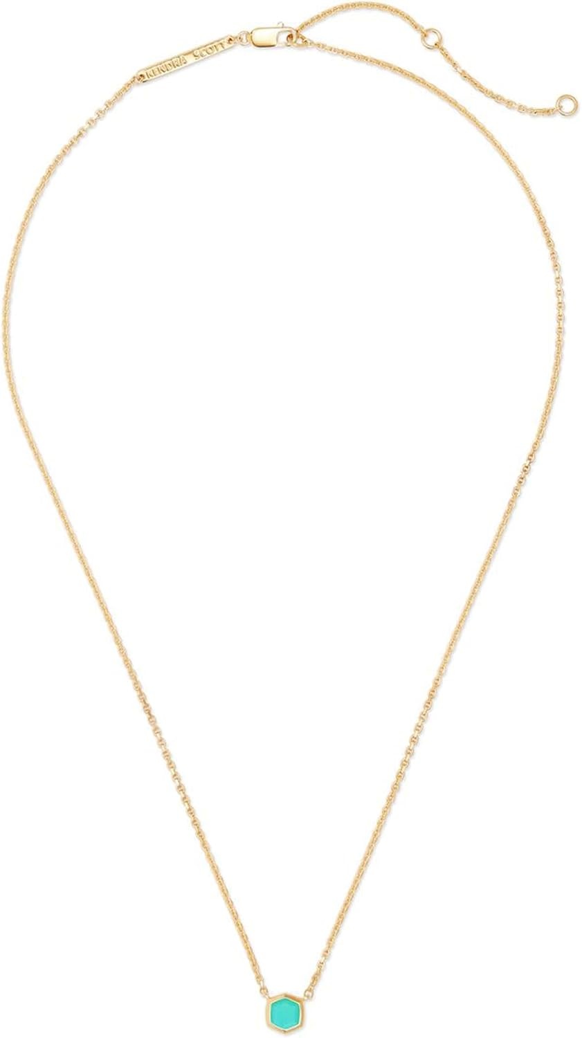 image:imageKendra Scott Davie Pendant Necklace18K GOLD VERMEIL CHRYSOPRASE