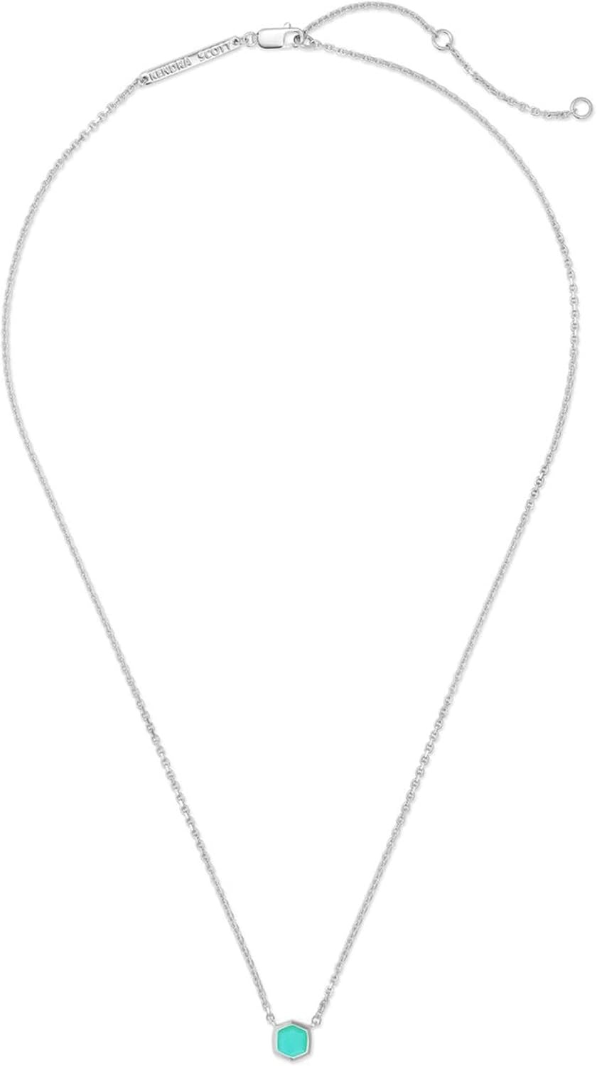 image:imageKendra Scott Davie Pendant NecklaceSTERLING SILVER CHRYSOPRASE