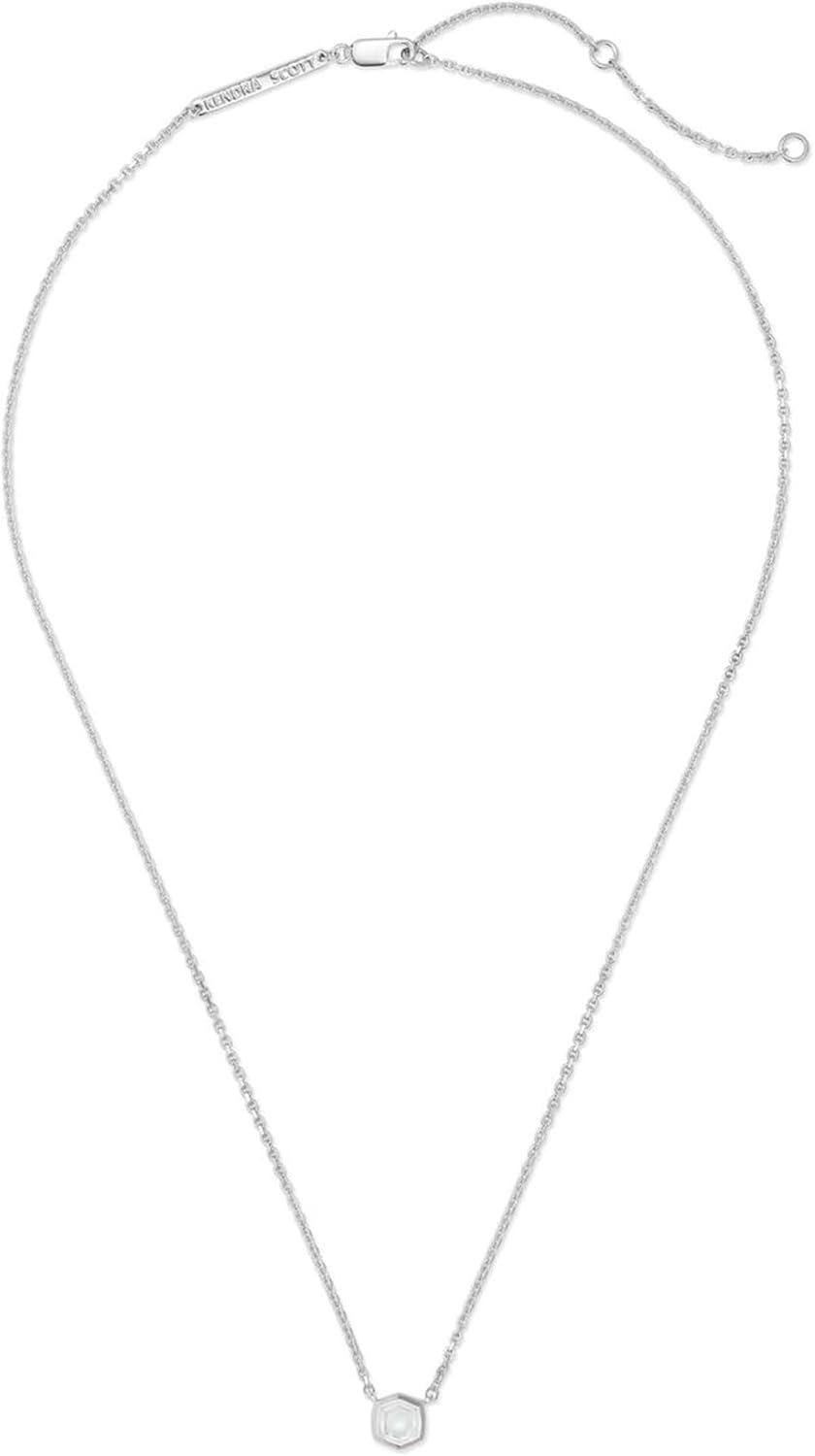 image:imageKendra Scott Davie Pendant NecklaceSTERLING SILVER ROCK CRYSTAL