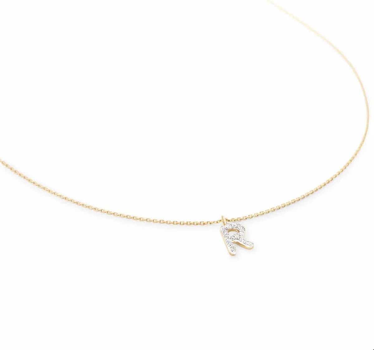 image:imageKendra Scott Diamond Letter AZ Pendant Necklace Fine Jewelry For WomenLETTER R