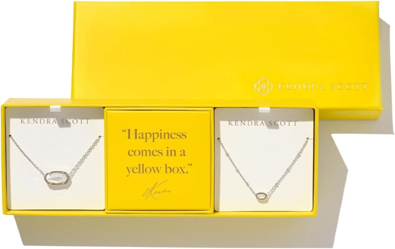 image:imageKendra Scott Elisa Gift Set Of 2 Fashion Jewelry for WomenRHODIUM IVORY MOTHER OF PEARL