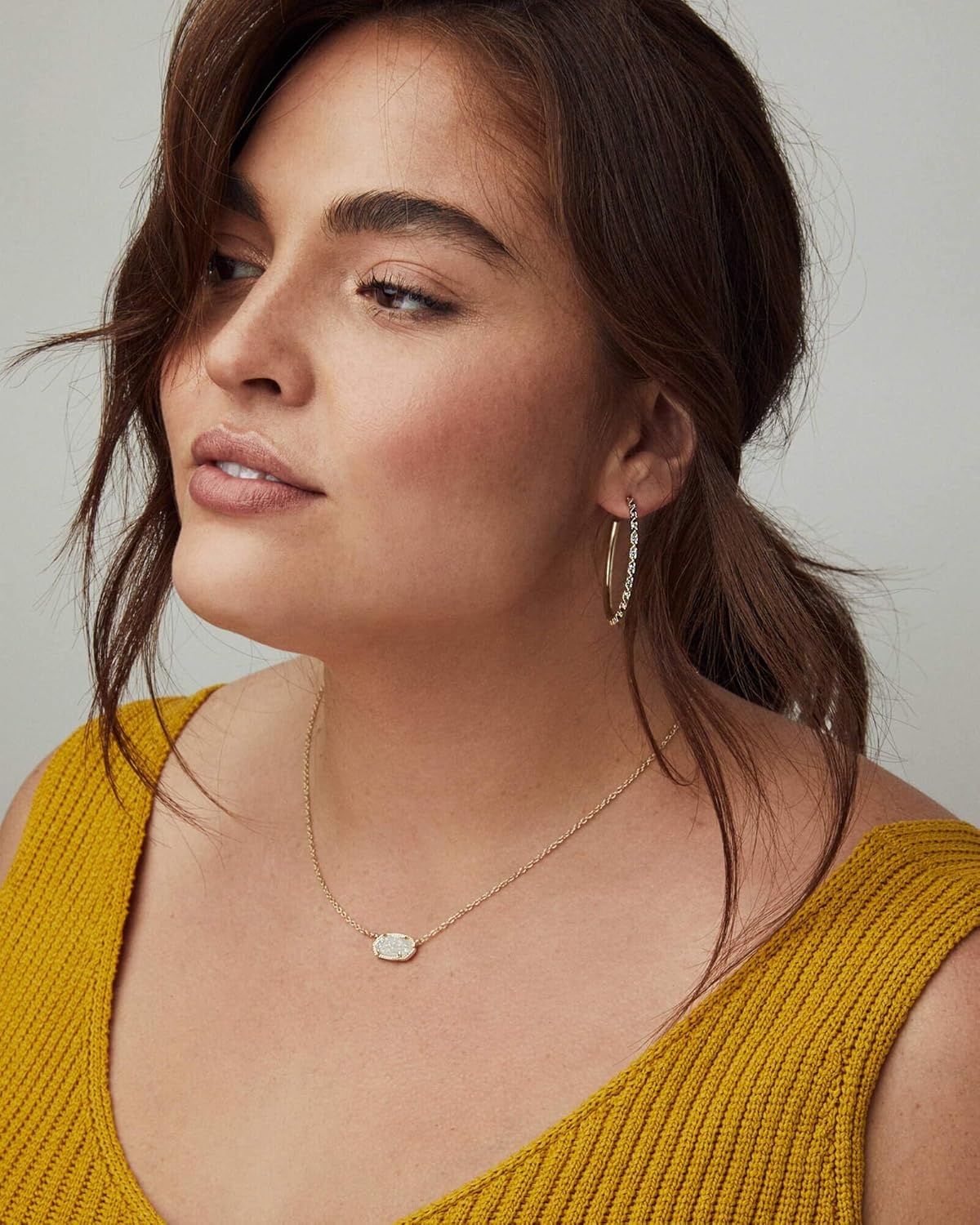 image:imageKendra Scott Elisa Pendant Necklace for Women Fashion Jewelry 14k GoldPlatedGOLD AMETHYST