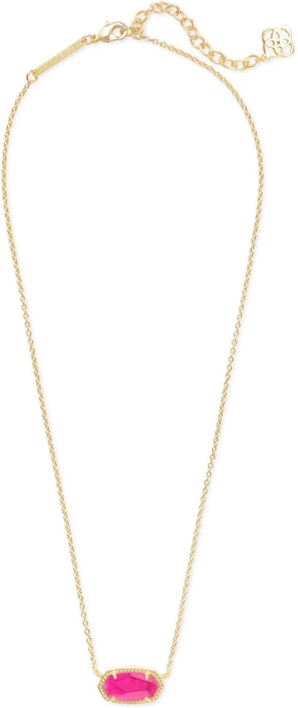 image:imageKendra Scott Elisa Pendant Necklace for Women Fashion Jewelry 14k GoldPlatedGOLD AZALEA ILLUSION