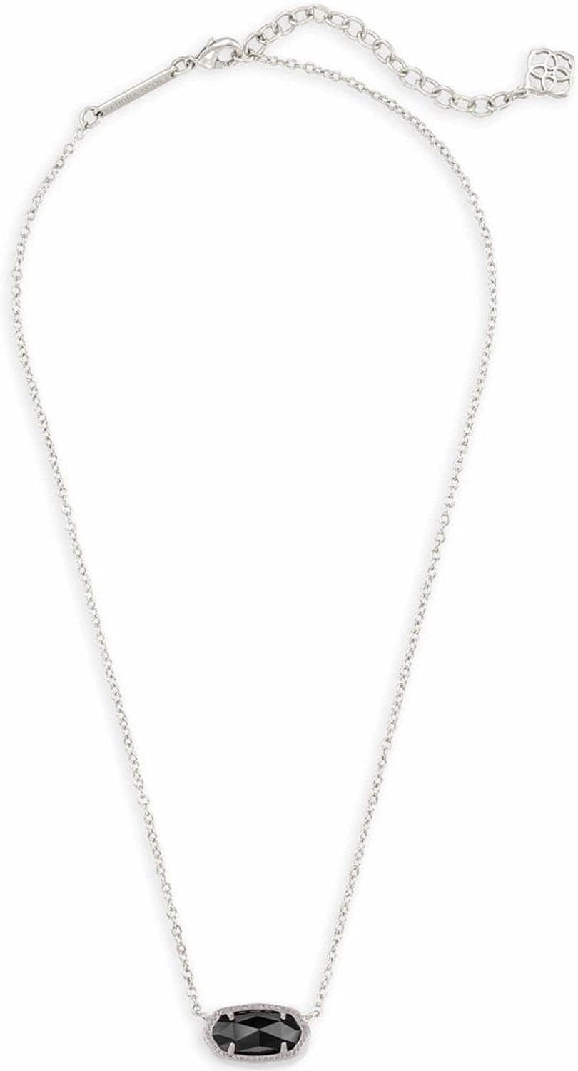 image:imageKendra Scott Elisa Pendant Necklace for Women Fashion Jewelry 14k GoldPlatedRHODIUM BLACK