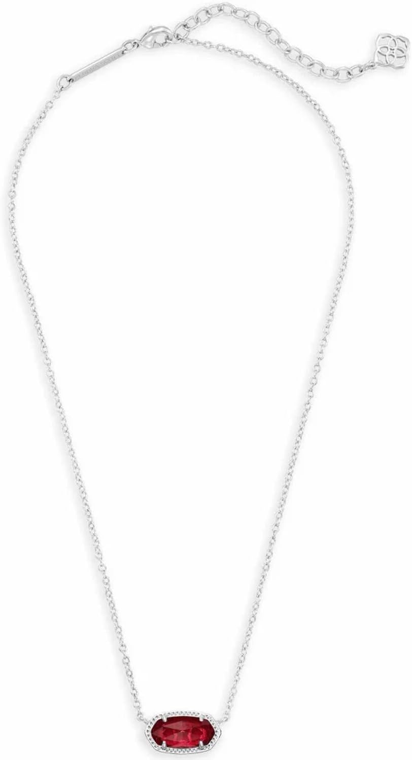 image:imageKendra Scott Elisa Pendant Necklace for Women Fashion Jewelry 14k GoldPlatedRHODIUM CLEAR BERRY