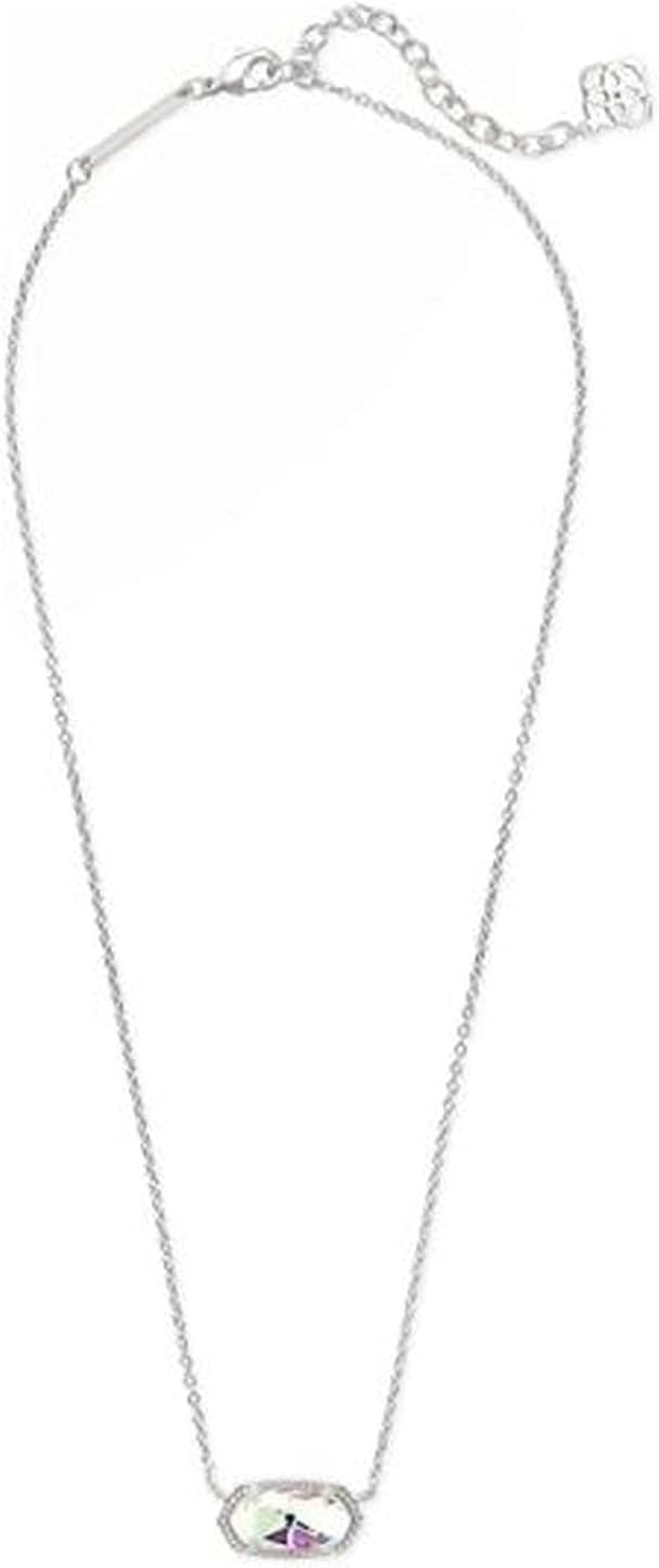 image:imageKendra Scott Elisa Pendant Necklace for Women Fashion Jewelry 14k GoldPlatedRHODIUM DICHROIC GLASS