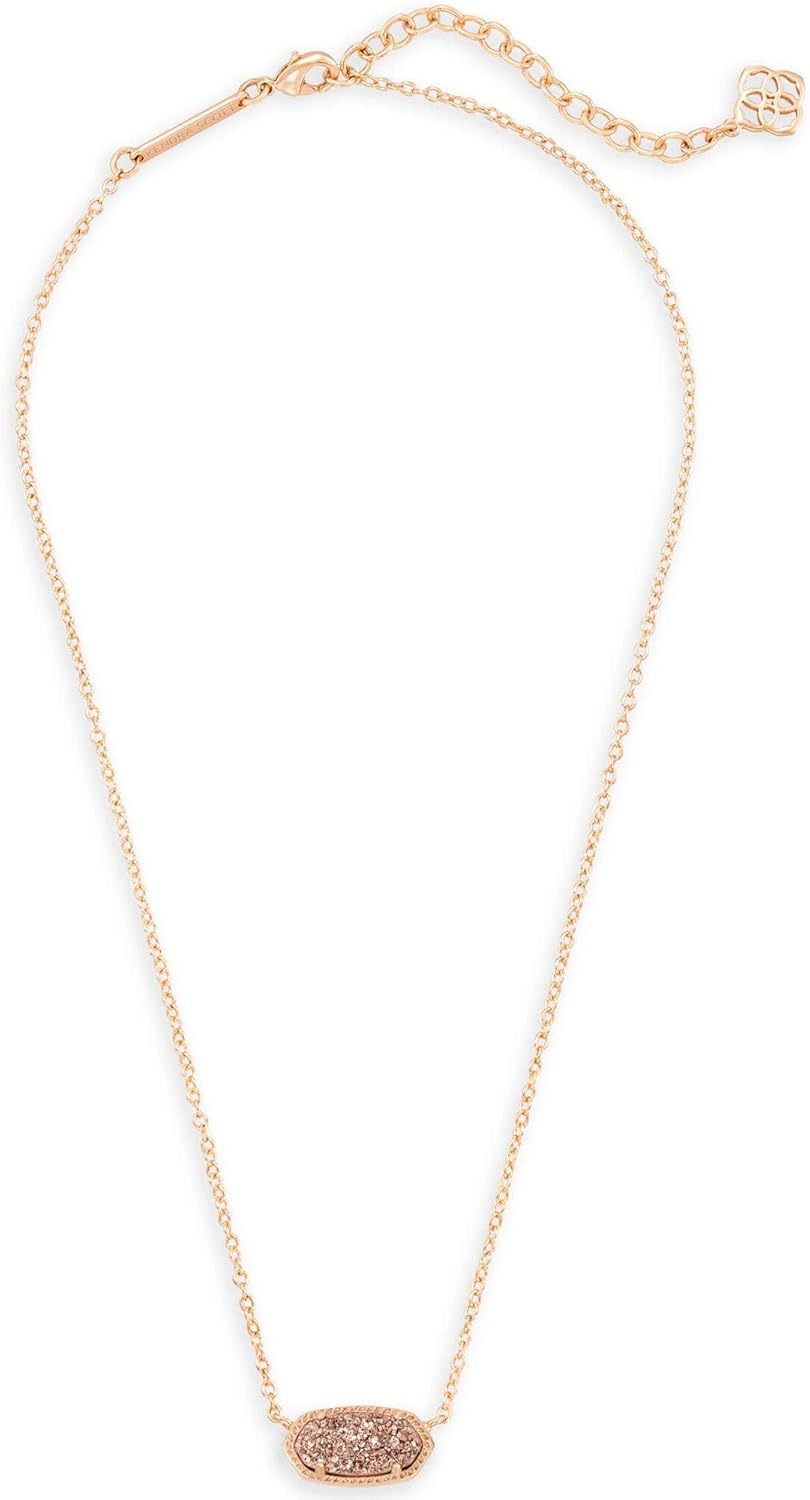 image:imageKendra Scott Elisa Pendant Necklace for Women Fashion Jewelry 14k GoldPlatedROSE GOLD ROSE GOLD DRUSY