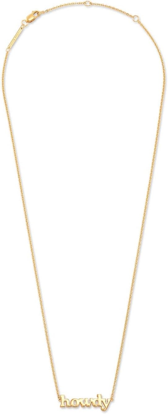 image:imageKendra Scott Howdy Pendant Necklace in 18k Gold Vermeil DemiFine Jewelry for Women