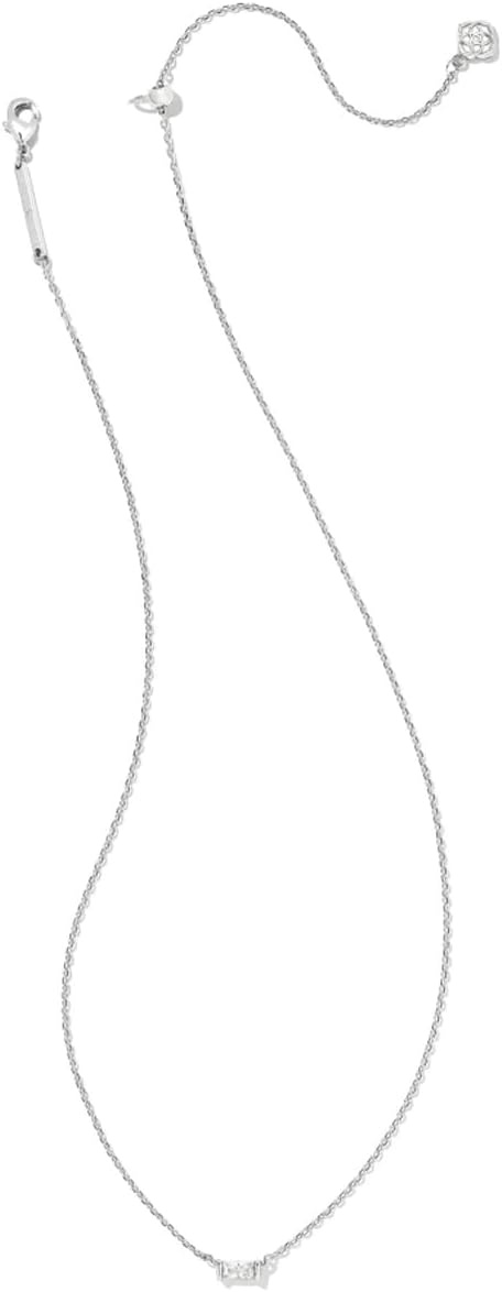 image:imageKendra Scott Juliette Necklace Fashion Jewelry for WomenRHODIUM WHITE CRYSTAL