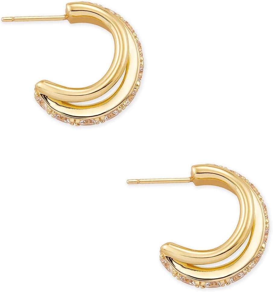 image:imageKendra Scott Livy Huggie EarringsGOLD METAL