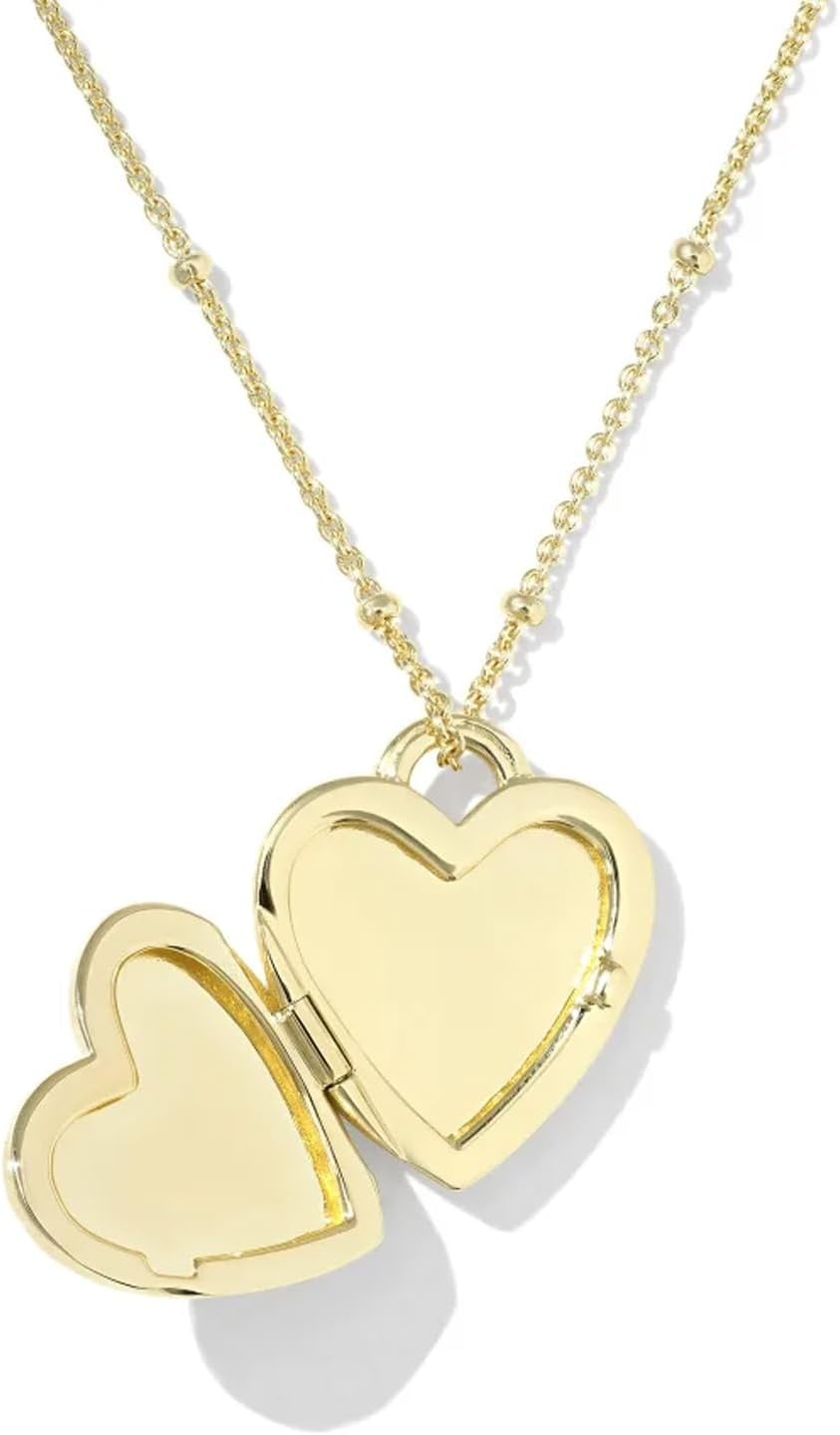 image:imageKendra Scott Meredith Charm Necklace 18k Gold Vermeil DemiFine Jewelry for Women White Topaz