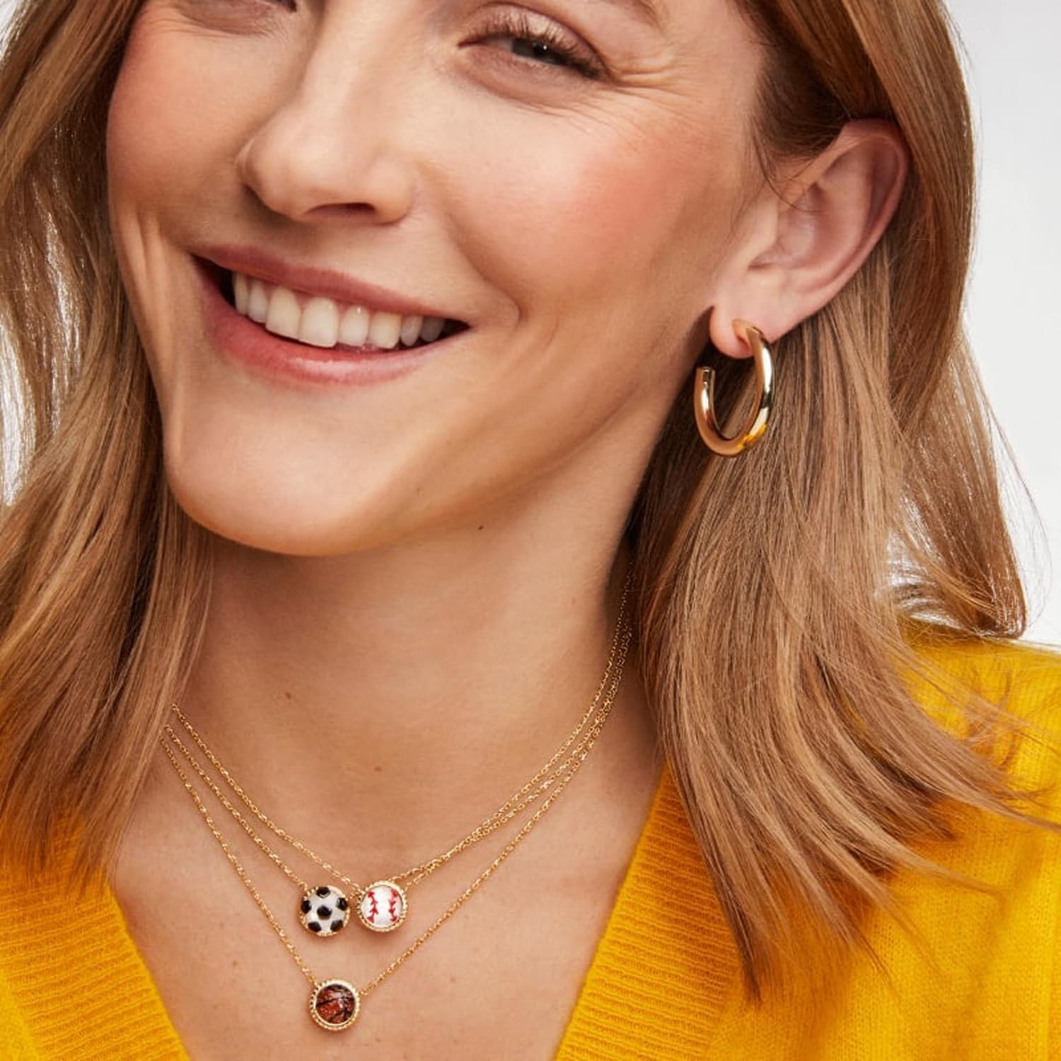 image:imageKendra Scott Soccer Short Pendant Necklace Fashion Jewelry for WomenGOLD