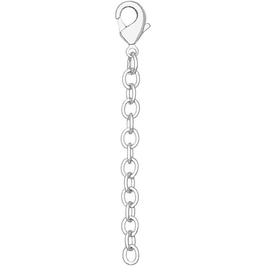 image:imageKendra Scott 2 Necklace Extender for Women Fine Jewelry RhodiumPlated Lobster ClaspRHODIUM