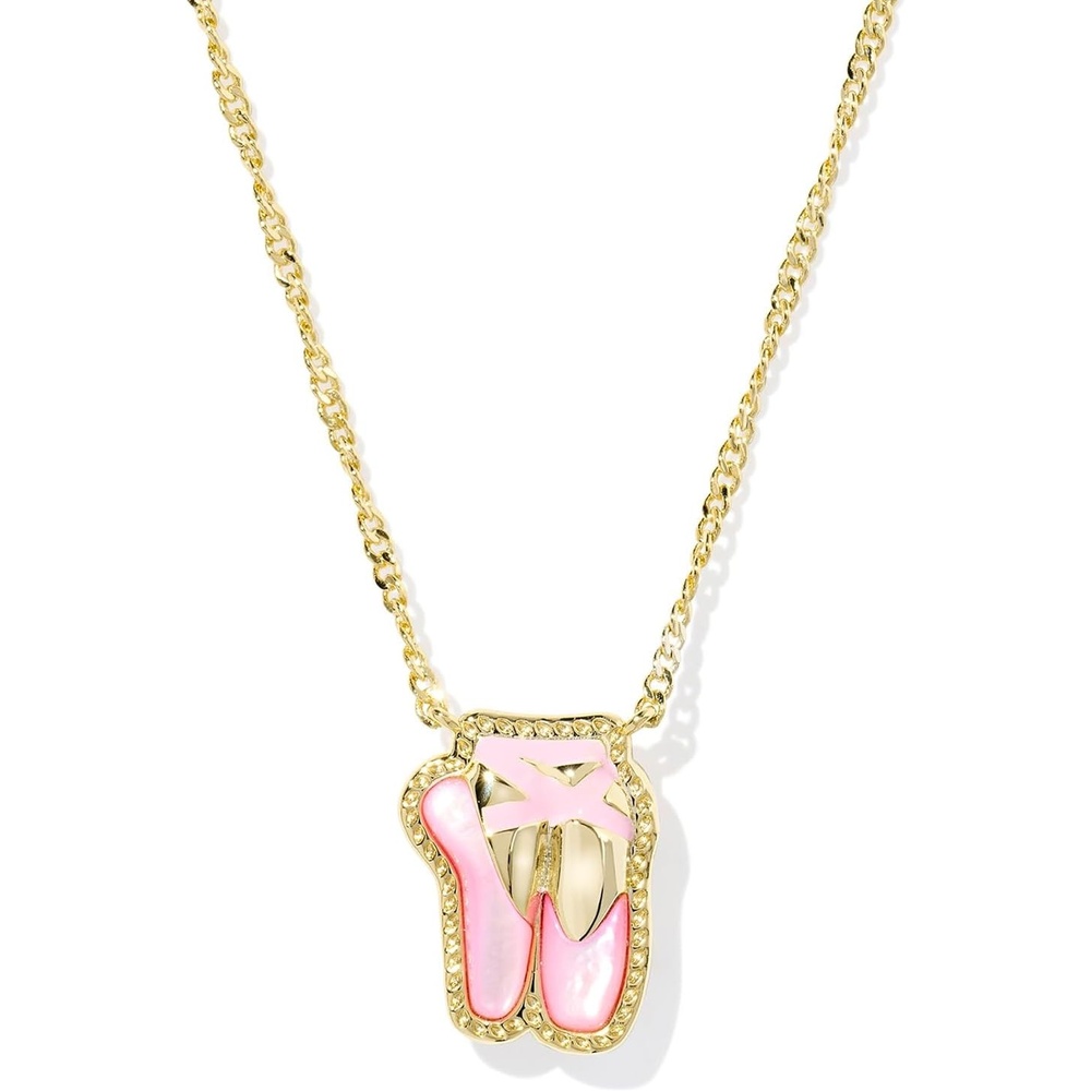 image:imageKendra Scott Ballet Short Pendant Necklace Fashion Jewelry for WomenBLUSH MOTHER OF PEARL