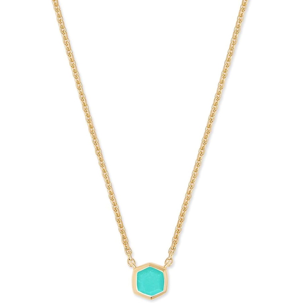 image:imageKendra Scott Davie Pendant Necklace18K GOLD VERMEIL CHRYSOPRASE