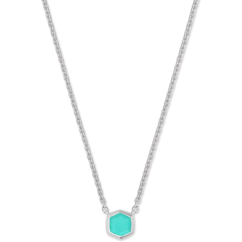 image:imageKendra Scott Davie Pendant NecklaceSTERLING SILVER CHRYSOPRASE
