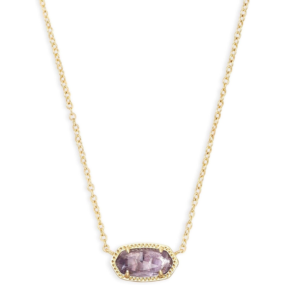 image:imageKendra Scott Elisa Pendant Necklace for Women Fashion Jewelry 14k GoldPlatedGOLD AMETHYST