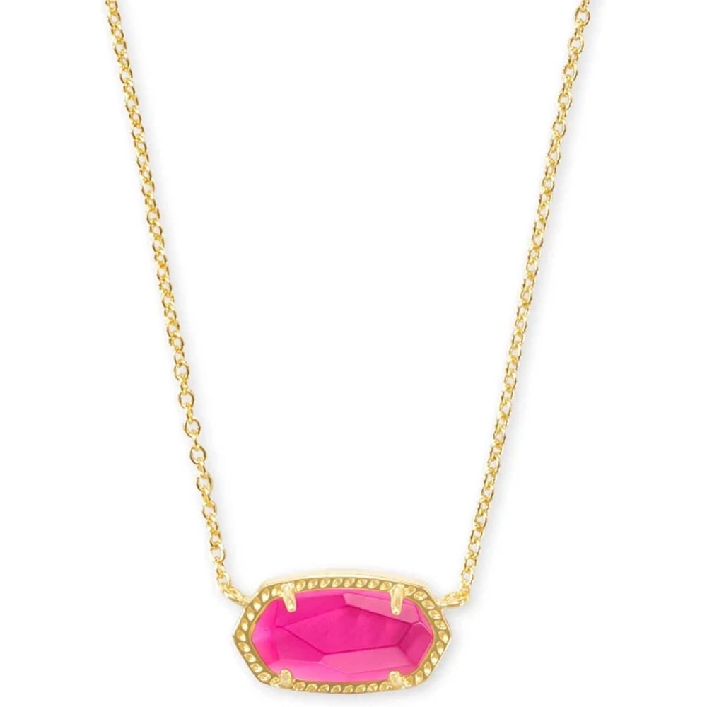 image:imageKendra Scott Elisa Pendant Necklace for Women Fashion Jewelry 14k GoldPlatedGOLD AZALEA ILLUSION