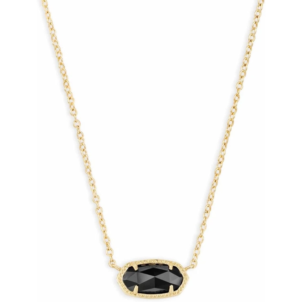 image:imageKendra Scott Elisa Pendant Necklace for Women Fashion Jewelry 14k GoldPlatedGOLD BLACK
