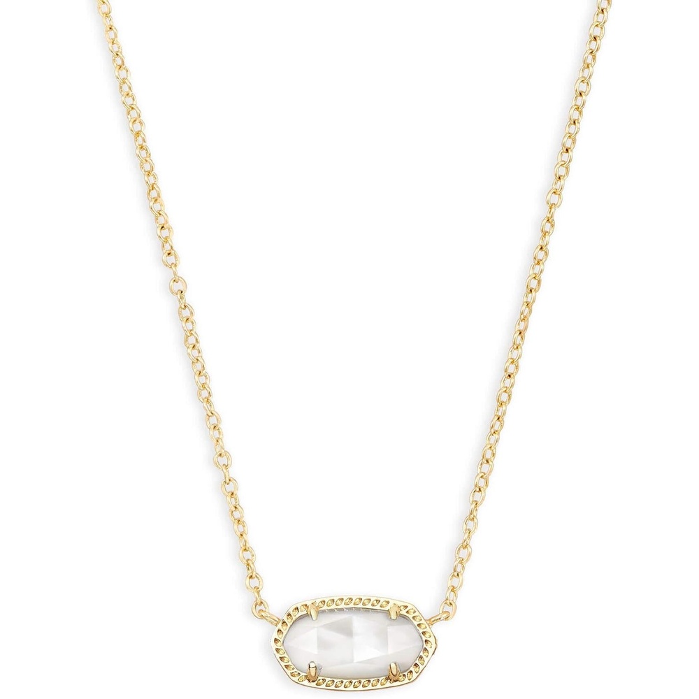 image:imageKendra Scott Elisa Pendant Necklace for Women Fashion Jewelry 14k GoldPlatedGOLD IVORY MOTHER OF PEARL