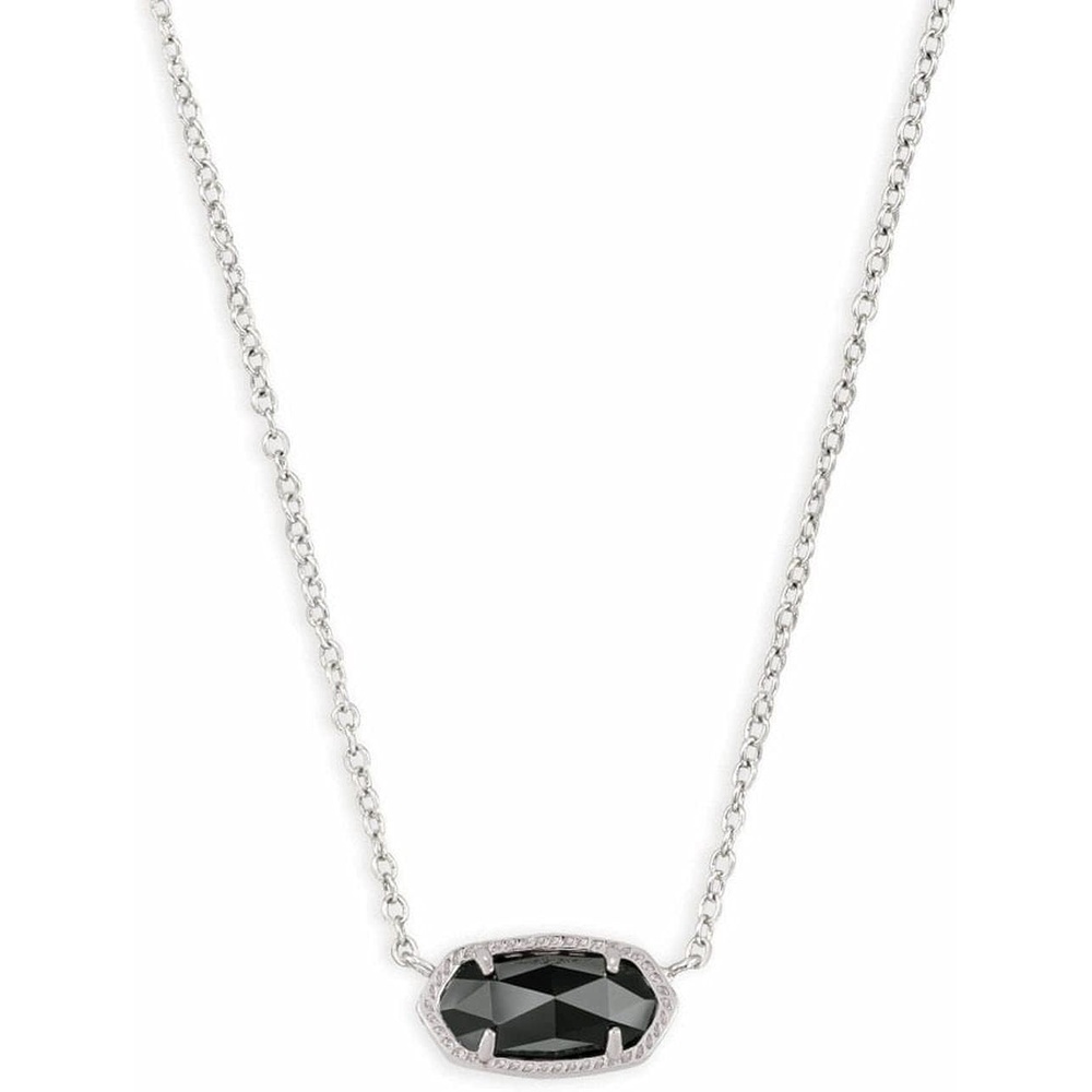 image:imageKendra Scott Elisa Pendant Necklace for Women Fashion Jewelry 14k GoldPlatedRHODIUM BLACK