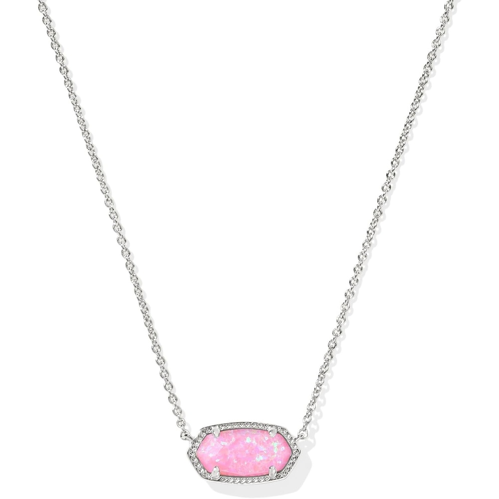 image:imageKendra Scott Elisa Pendant Necklace for Women Fashion Jewelry 14k GoldPlatedRHODIUM CARNATION KYOCERA OPAL
