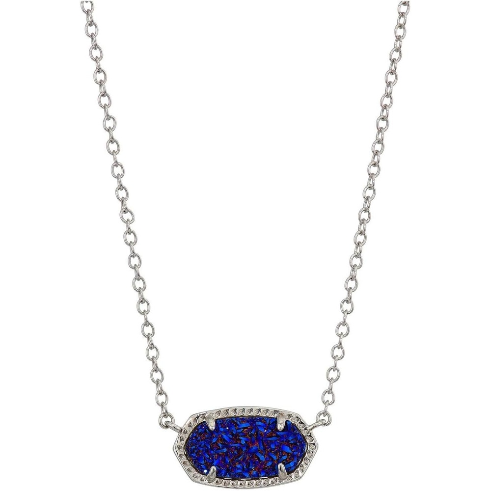 image:imageKendra Scott Elisa Pendant Necklace for Women Fashion Jewelry 14k GoldPlatedRHODIUM INDIGO BLUE DRUSY