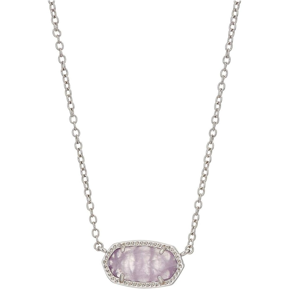 image:imageKendra Scott Elisa Pendant Necklace for Women Fashion Jewelry 14k GoldPlatedRHODIUM PURPLE AMETHYST