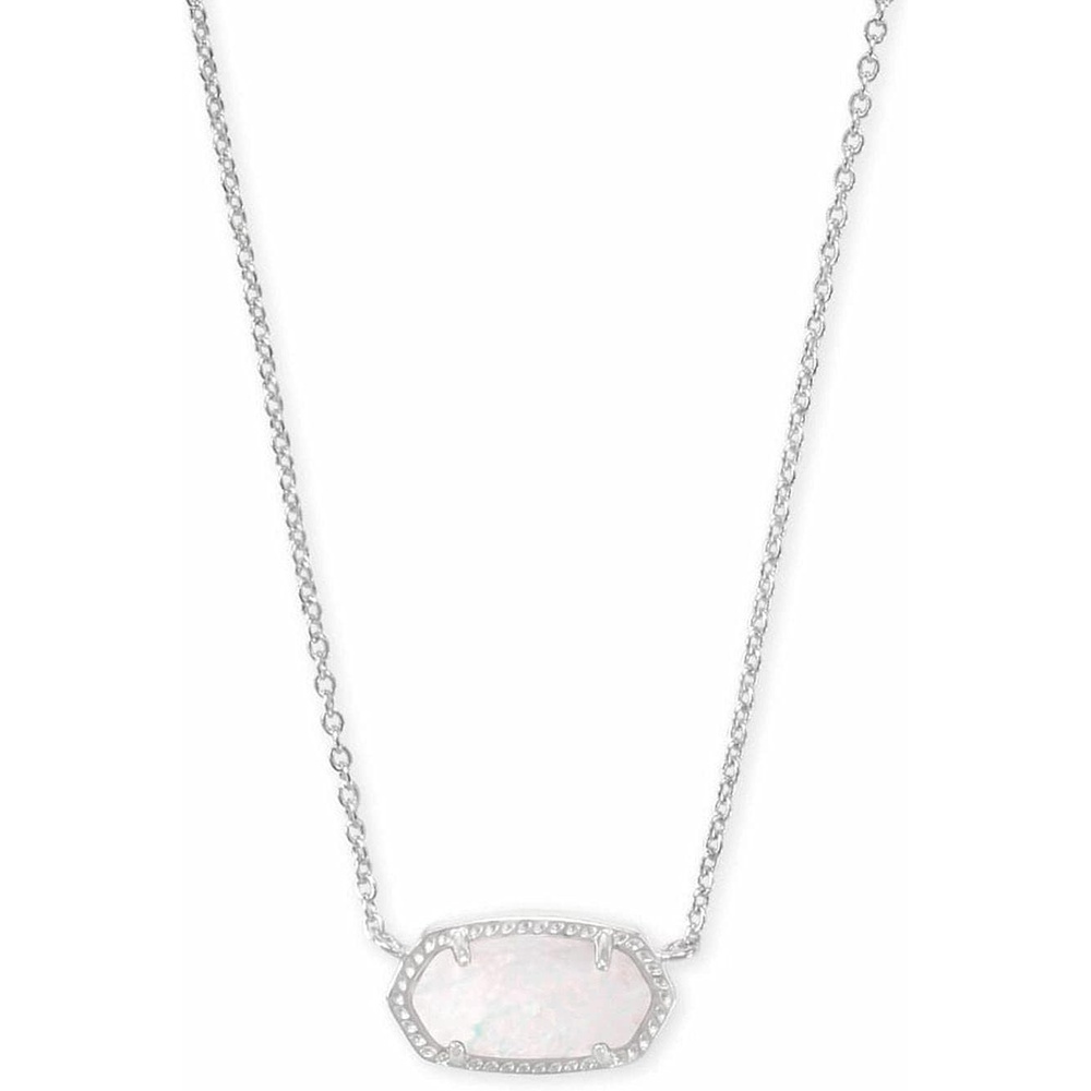 image:imageKendra Scott Elisa Pendant Necklace for Women Fashion Jewelry 14k GoldPlatedRHODIUM WHITE OPAL