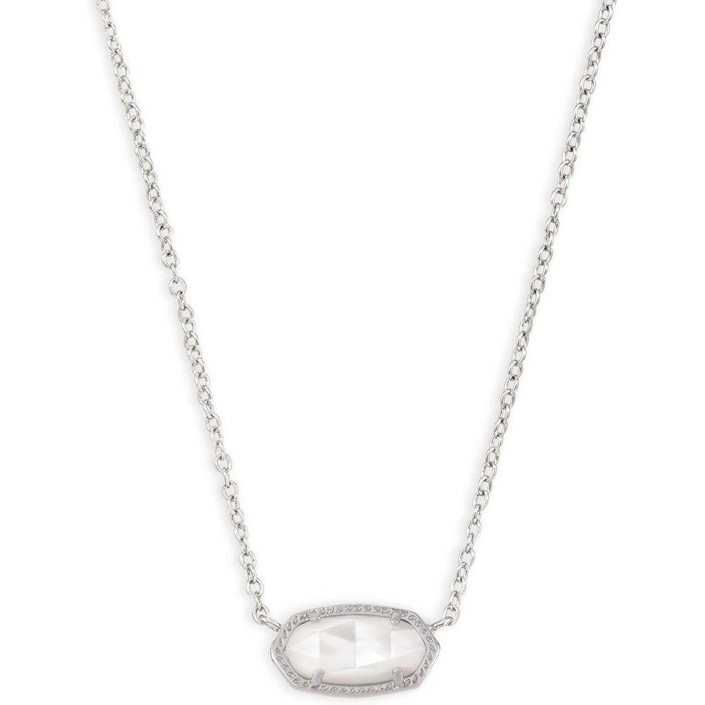 image:imageKendra Scott Elisa Pendant Necklace for Women Fashion Jewelry 14k GoldPlatedRHODIUM white MOTHER OF PEARL