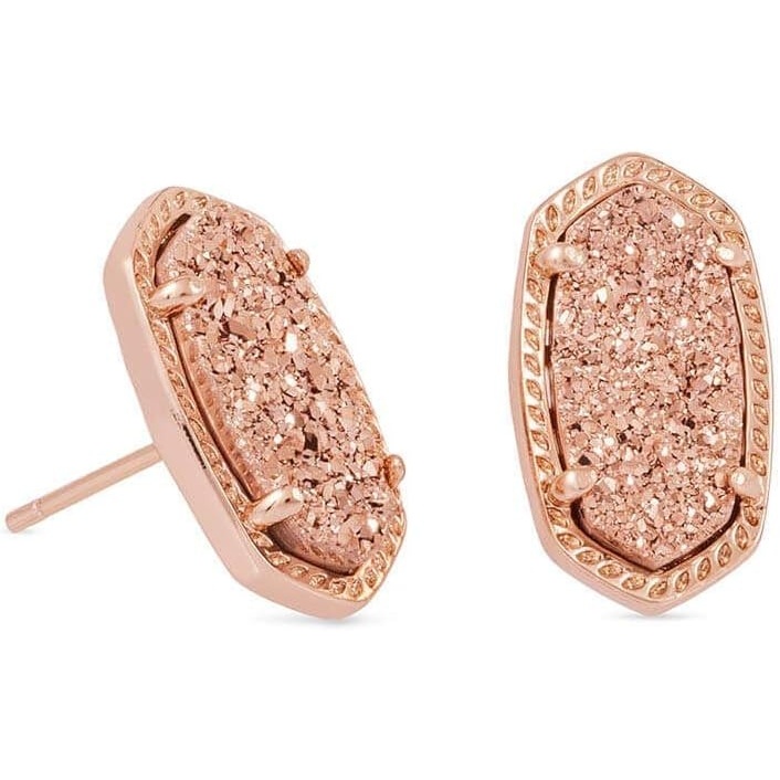 image:imageKendra Scott Ellie Stud Earrings for Women Fashion JewelryROSE GOLD ROSE GOLD DRUSY