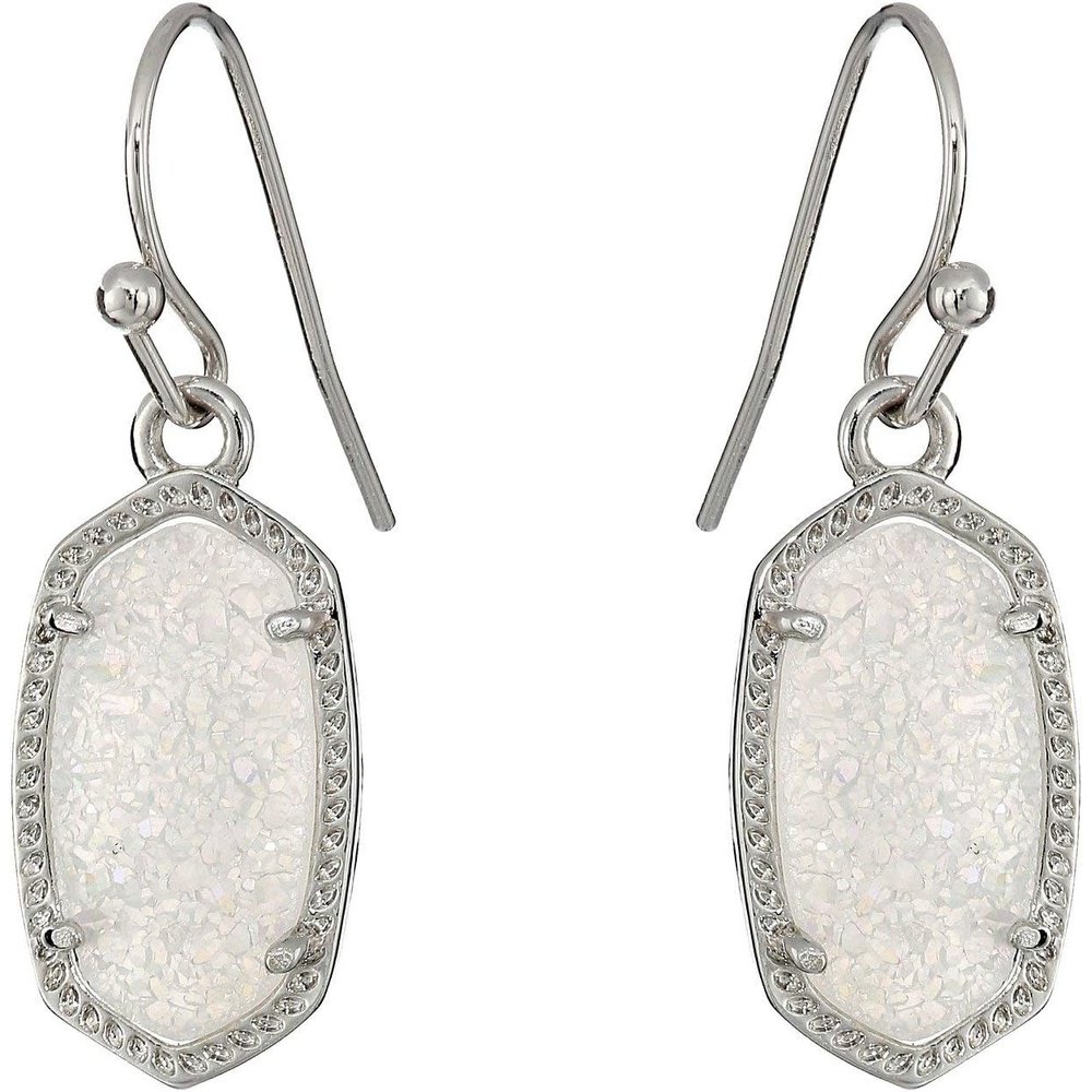 image:imageKendra Scott Lee Drop Earrings for WomenRhodiumIridescent Drusy