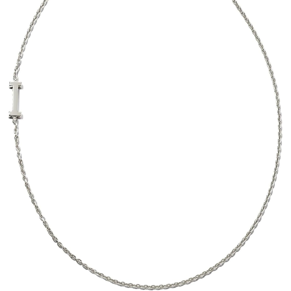 image:imageKendra Scott Letter AZ Inline Initial Necklace Sterling SilverI