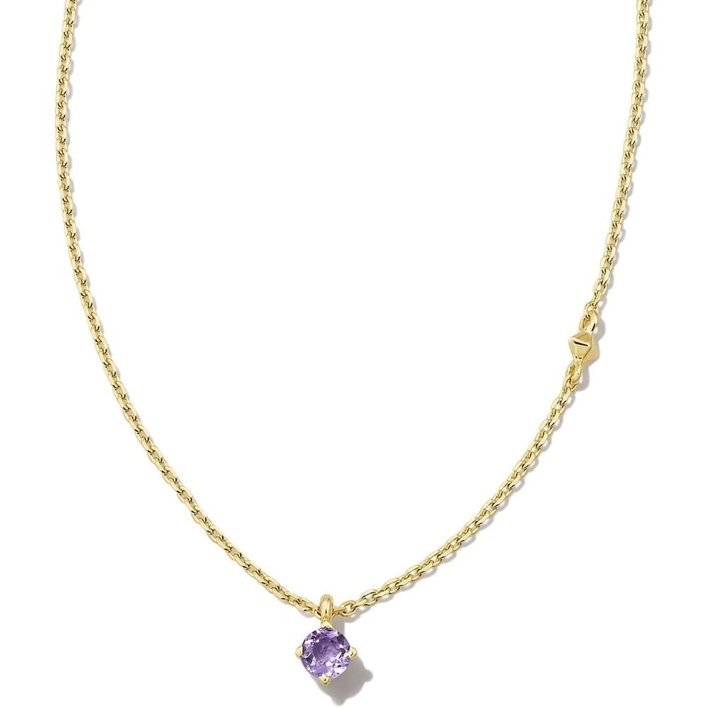 image:imageKendra Scott Maisie 18K Gold Vermeil Pendant NecklaceAMETHYST