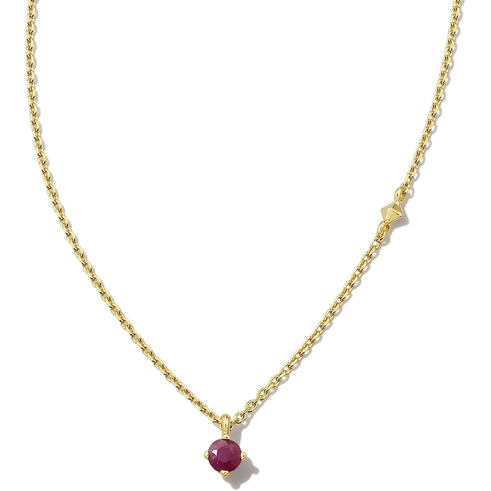 image:imageKendra Scott Maisie 18K Gold Vermeil Pendant NecklaceRUBY