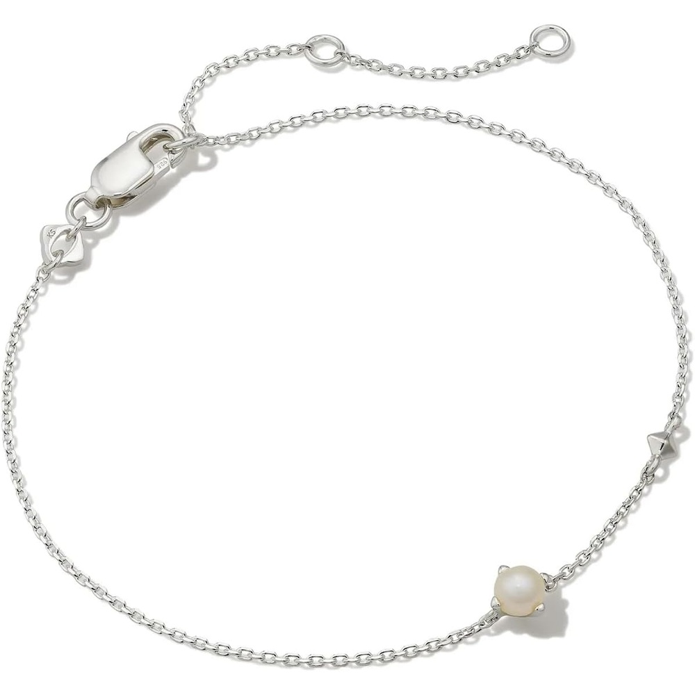 image:imageKendra Scott Maisie Delicate Chain BraceletWHITE PEARL