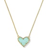 GOLD - BRIGHT AQUA DRUSY