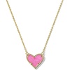 GOLD - HOT PINK DRUSY