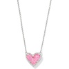 RHODIUM - PINK IRIDESCENT GLITTER GLASS