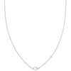 18K WHITE GOLD - WHITE PEARL
