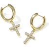 GOLD-WHITE CUBIC ZIRCONIA