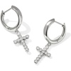 RHODIUM-WHITE CUBIC ZIRCONIA