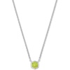 STERLING SILVER - GREEN PERIDOT