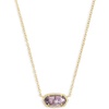 image:imageKendra Scott Elisa Pendant Necklace for Women Fashion Jewelry 14k GoldPlatedGOLD  AMETHYST