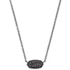 GUNMETAL - BLACK DRUSY