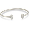 RHODIUM - WHITE CUBIC ZIRCONIA
