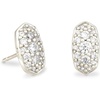RHODIUM - WHITE CUBIC ZIRCONIA